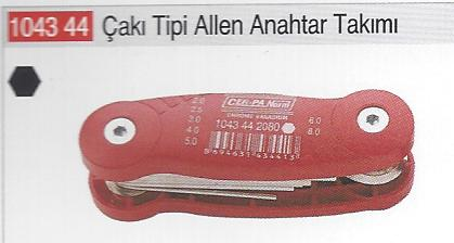 CAKI TIPI ALLEN ANAHTAR TK.  7 'LI  CERPA